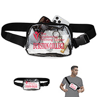 Clear Stadium Compliant Cross-Body Belt Bag